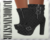 Blk Pattern Boots