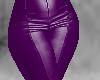 A~ Purple Leather Flare