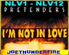 Pretenders I not in love