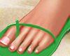 💚 Green Beach Sandals