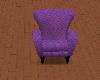 purple feeding chair