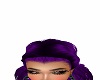 dark purple hair