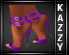 }KC{ Purple shoes