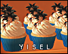 Y. Goku Cupcakes REQ