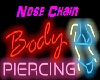 Nose Chain -L Silver