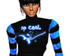 {T} Cool Black Shirt / T