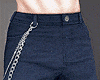 Retro Pants Blue Jeans