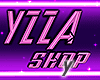 YZZA Shop Neon Sign