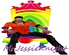 Rainbow Trigger Chair