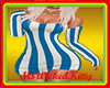 Blue Striped Dress