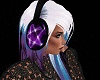 Betty Purple Headphones