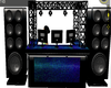 Black Blue DJ Booth