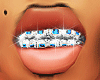 Blue Iced Grillz