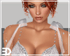 Silver Diamond Drape Gow