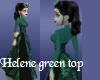 Helene green sweater