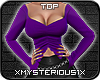 [X] Gypsy Top - Purple