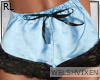 WV: Blue Silk Shorts RL