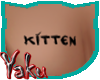 {Yaki} Kitten Chest Tatt