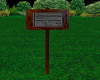 ~Camping Fee Sign~