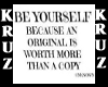 Be yourself Quote PIC
