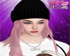 K- Pink Hair Beanie