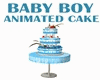 GM's Baby boy blue cake