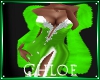 Green Fur Boa