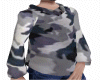 Blue Camouflage Hoody