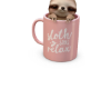 cute sloth in a mug e