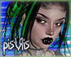 Blair Hair - Black&Neon