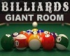 Giant Billiard Room