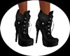 botin negro tacon