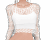 Gabe Sweater White