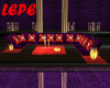 Purple & Red lounge 