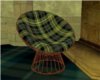 tartan cuddle chair
