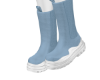 ! baby blue boots !