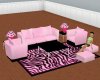Pinky Sofa Set