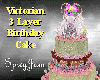 Victorian 3 Layer Cake