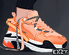 ✖ Orange Sneakers.