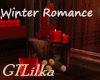Winter Romance Fire Wood