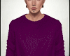 Loose Sweater Purple