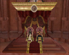 Royal Mahogany Throne