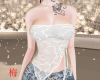 梅 white set