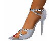 Stilettos siver gray