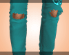 Ripped CMX Joggers |Teal