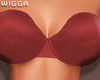 Red | Strapless Bra