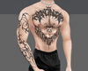 D. Chest Tattoo ☯