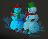 Colourful Snowmen