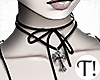 T! Goth Cross Necklace