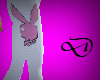 white and pink playboy